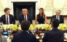 Tổng thống Trump tiếp “ông lớn” công nghệ tại Nhà Trắng: AI trở thành trung tâm bàn tiệc
