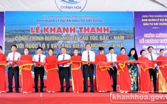 Khánh thành công trình đường nối từ cao tốc Bắc - Nam với Quốc lộ 1 tại tỉnh Khánh Hòa