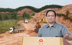 Không để tình trạng giao các mỏ nguyên vật liệu xây dựng thông thường cho tư nhân rồi để xảy ra găm hàng, đội giá