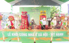 Tây Ninh khởi công nhà ở xã hội tại xã Mỹ Hạnh hơn 75 tỷ đồng