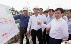 Lãnh đạo Đồng Tháp thúc tiến độ dự án thành phần 2 cao tốc Cao Lãnh - An Hữu