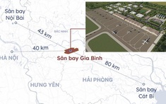 Phê duyệt điều chỉnh quy hoạch sân bay Gia Bình: 50 triệu khách/năm