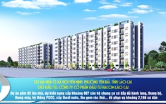 Lào Cai chấp thuận đầu tư 5 toà nhà ở xã hội hơn 860 tỷ đồng