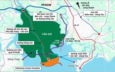 Chuyển động mới tại dự án đường vượt biển từ Cần Giờ đi Vũng Tàu