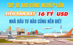 TOP 10 khu công nghiệp gần "siêu sân bay", nhà đầu tư nào cũng nên biết