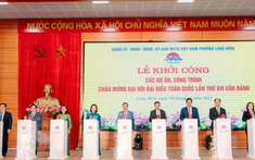 Phường Long Biên khởi công 4 dự án trọng điểm hơn 473 tỷ đồng