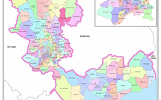 TP.HCM lập bản đồ hành chính 168 cấp xã sau sáp nhập