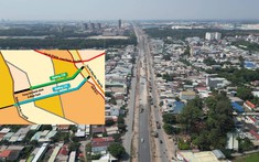 Đang thi công 2 tuyến đường chạy song song kết nối đến sân bay Long Thành