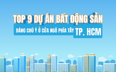 TOP 9 dự án bất động sản đáng chú ý ở cửa ngõ phía Tây TP.HCM