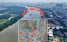 Cầu 8 làn xe dài 2,1km nối khu Nam TP.HCM với “bán đảo tỷ đô” vừa có chuyển động mới