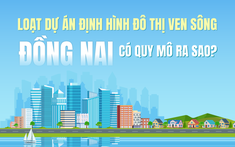 Loạt dự án định hình đô thị ven sông Đồng Nai có quy mô ra sao?