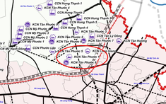 470ha Khu công nghiệp Tân Phước 1 được Đồng Tháp tăng tốc giải phóng mặt bằng