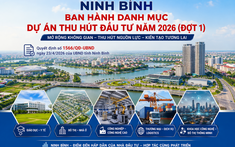 Ninh Bình công khai danh mục hàng loạt dự án mời gọi đầu tư năm 2026