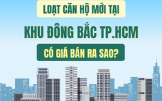 Loạt căn hộ mới tại khu Đông Bắc TP.HCM có giá bán ra sao?