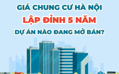 Giá chung cư Hà Nội lập đỉnh 5 năm, dự án nào đang mở bán?