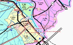 An Giang kiểm tra với các dự án đang thi công tại Long Xuyên, Long Kiến, An Châu, Hội An