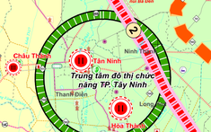 Tây Ninh quy hoạch chung đô thị 18.000ha là Trung tâm văn hóa, du lịch cấp quốc gia và vùng Đông Nam Bộ
