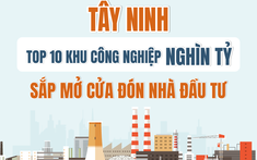Tây Ninh: TOP 10 khu công nghiệp nghìn tỷ sắp mở cửa đón nhà đầu tư