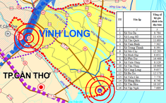 Vĩnh Long thành lập 16 phường với những tên quen thuộc Ba Tri, Bình Đại, Càng Long, Long Hồ, Mỏ Cày, Tiểu Cần, Trà Ôn, Vũng Liêm