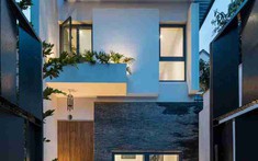 Thiết kế nhà lô phố hướng Tây ba thế hệ thích ứng khí hậu nhiệt đới tại TP.HCM