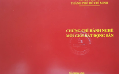 Thủ tục cấp mới chứng chỉ hành nghề môi giới bất động sản 2026