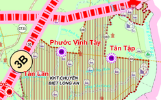 Một xã ở Tây Ninh đang triển khai 10 dự án quy mô 1.322ha, có khu đô thị hơn 1.000ha