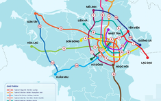 5 tuyến đường sắt dài hơn 300km sắp khởi công tại Hà Nội sẽ đi qua khu vực nào?