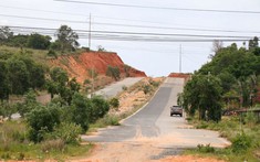 Tiến độ triển khai dự án làm mới đường trục ven biển ĐT.719B đoạn Phan Thiết - Kê Gà, Lâm Đồng
