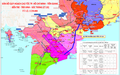 Cao tốc CT.33 đổi tên, kéo dài đến Cà Mau với tổng chiều dài 283km