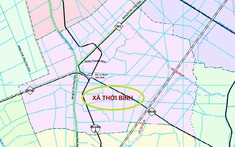 Cà Mau quy hoạch chung đô thị 12.100ha vừa nâng cấp thành phường