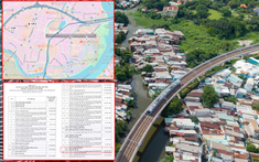 Phương án bồi thường dự án rạch Văn Thánh: Giá đền bù cao nhất gần 257 triệu đồng/m2