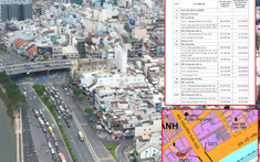 Chi tiết phương án bồi thường khu Chợ Gà - Gạo: Giá đền bù cao nhất 609,7 triệu đồng/m2