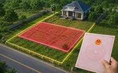 Nghệ An: Diện tích đất tăng thêm do thay đổi ranh giới, cấp đổi sổ đỏ thế nào?