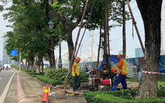 Toàn cảnh khu vực xây tuyến metro 36.700 tỷ đồng đi qua Khu đô thị Thủ Thiêm