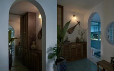Cải tạo căn hộ TP.HCM: Hy sinh một phòng ngủ cho không gian Đông Dương đậm chất sống