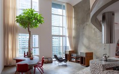 Căn hộ 200m² TP.HCM: Mất 3 năm hoàn thiện dải đá mài mang ký ức xưa