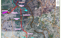 Tuyến metro dài 45km qua 21 phường, xã TP.HCM đang được lấy ý kiến người dân