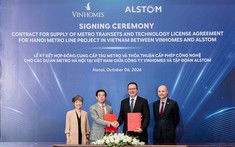 Vingroup bắt tay với tập đoàn Pháp cung cấp 200 đoàn tàu metro Hà Nội