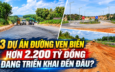 3 dự án đường ven biển hơn 2.200 tỷ đồng ở Lâm Đồng đang triển khai đến đâu?