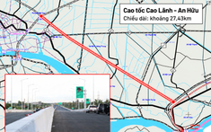 Tin vui cho người dân Đồng Tháp: Cao tốc hơn 27km sắp về đích, giảm tải cho Quốc lộ 30