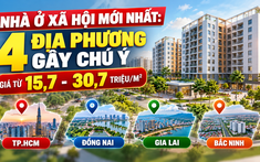 Nhà ở xã hội tuần qua: Một dự án tại TP.HCM gây chú ý với giá tạm tính 30,7 triệu đồng/m2
