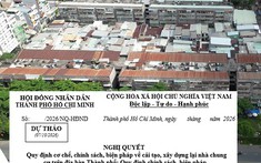 Cải tạo chung cư cũ tại TP.HCM: Ưu tiên người không đủ điều kiện tái định cư mua NOXH
