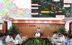 Tây Ninh thông tin tiến độ các tuyến đường lớn: Vành đai 4, Long An - Tân Ninh, Tân An - Bình Hiệp