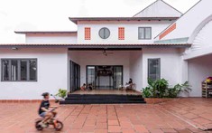 Cải tạo nhà sâu 28 m tại Đồng Nai: Cấu trúc mái ngói ba gian Bắc Bộ cho gia đình 3 thế hệ