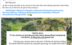 Cảnh báo rao bán đất công, phân lô đất rẫy ăn theo dự án tỷ đô