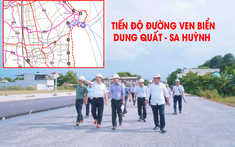 Tuyến đường ven biển Quảng Ngãi đang dần thành hình, tiến độ mới ra sao?