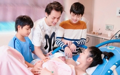 "Cưng xỉu" diện mạo quý tử thứ 3 vừa chào đời của gia đình Đăng Khôi - Thủy Anh