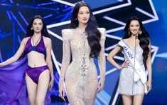 Quỳnh Anh khoe nhan sắc cuốn hút, lọt Top 5 thí sinh diễn dạ hội xuất sắc tại bán kết "Miss Universe Vietnam 2024