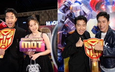 Cris Phan hội ngộ cùng Kiều Minh Tuấn và dàn sao Việt trong sự kiện ra mắt phim "Transformers Một"