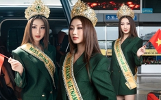 Hoa hậu Quế Anh bay sang Campuchia, chính thức nhập cuộc thi "Miss Grand International 2024"